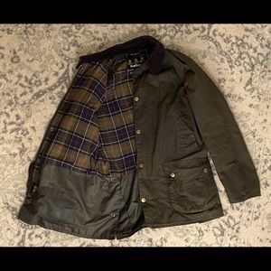 BARBOUR ASHBY® WAX JACKET in Sage